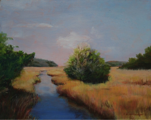 River - Original oil painting by Isabelle Griesmyer