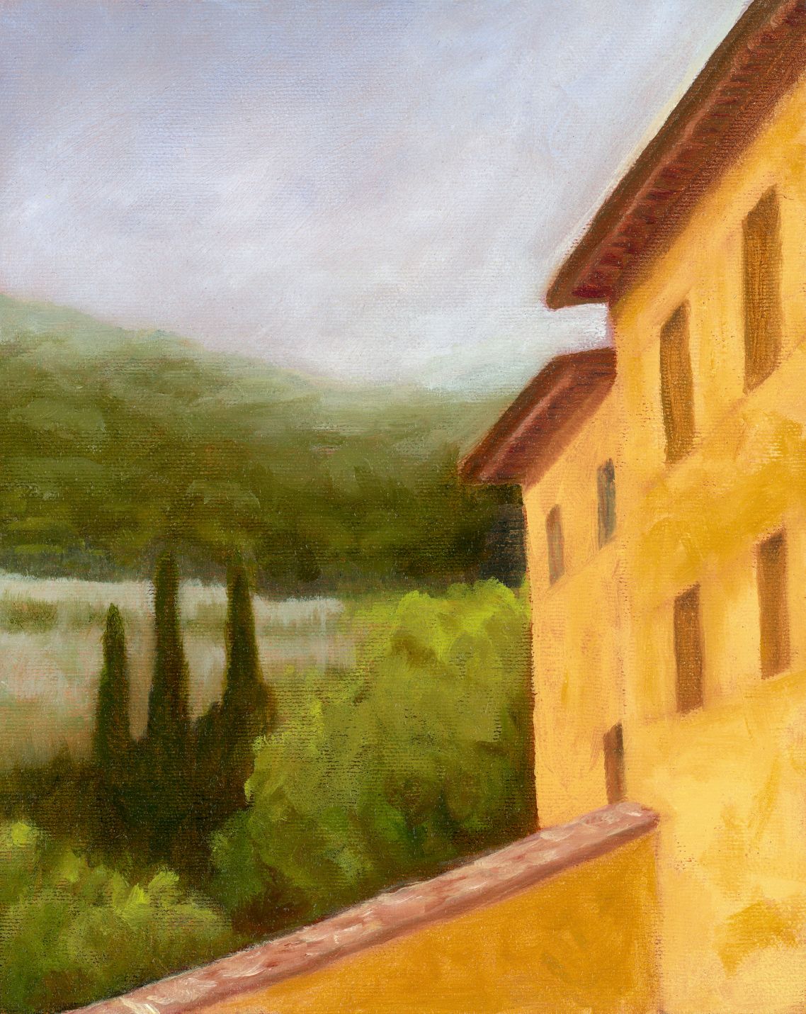 Taste of Tuscany - Original oil painting by Isabelle Griesmyer