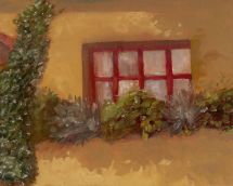 Tuscany Window - Original oil painting by Isabelle Griesmyer