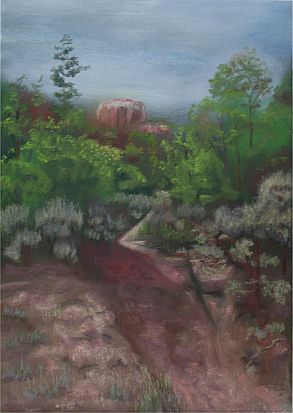 Arizona - Original soft pastel painting by Isabelle Griesmyer